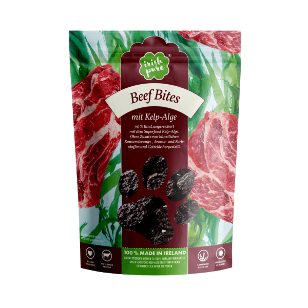 Irish Beef-Snack, Beef Bites mit Kelp-Alge