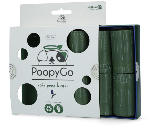 PoopyGo 120 umweltfreundliche Kotbeutel