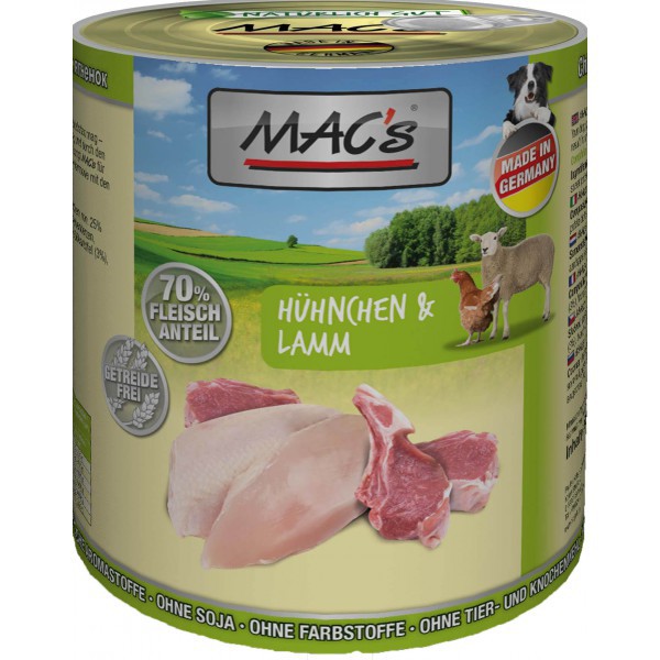 MAC’s Dog Hühnchen & Lamm