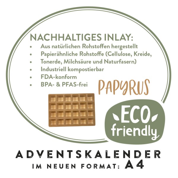 Bubeck - Pummeleinhorn Adventskalender 2024 - getreidefrei